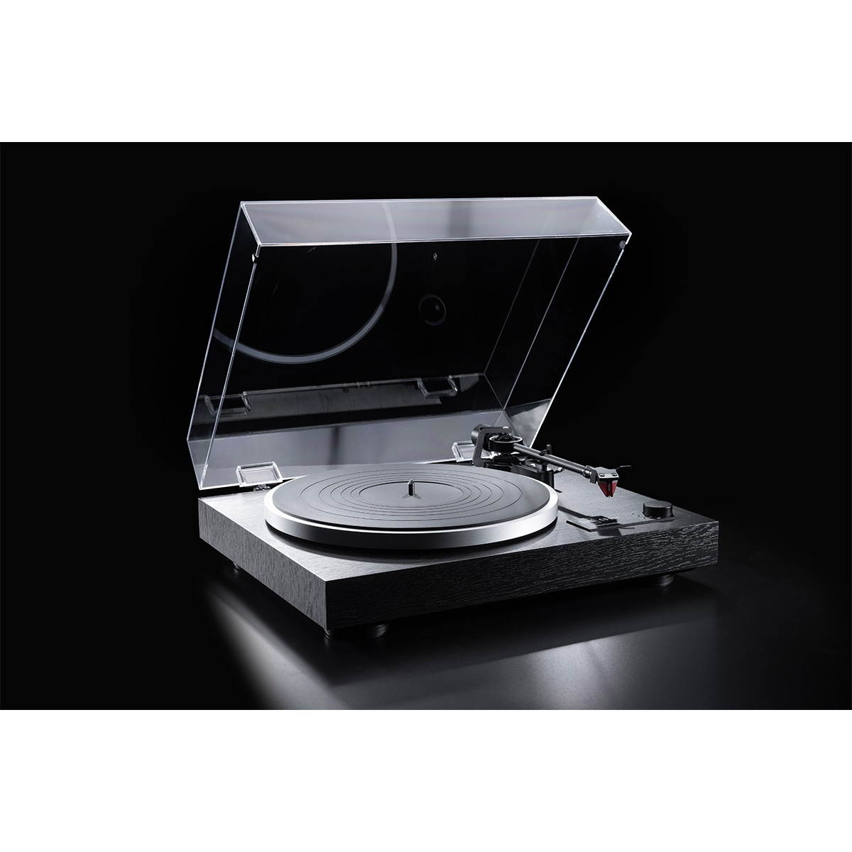 Dual CS 518 Manual Hi-Fi 3-Speed Turntable (Black Veneer)