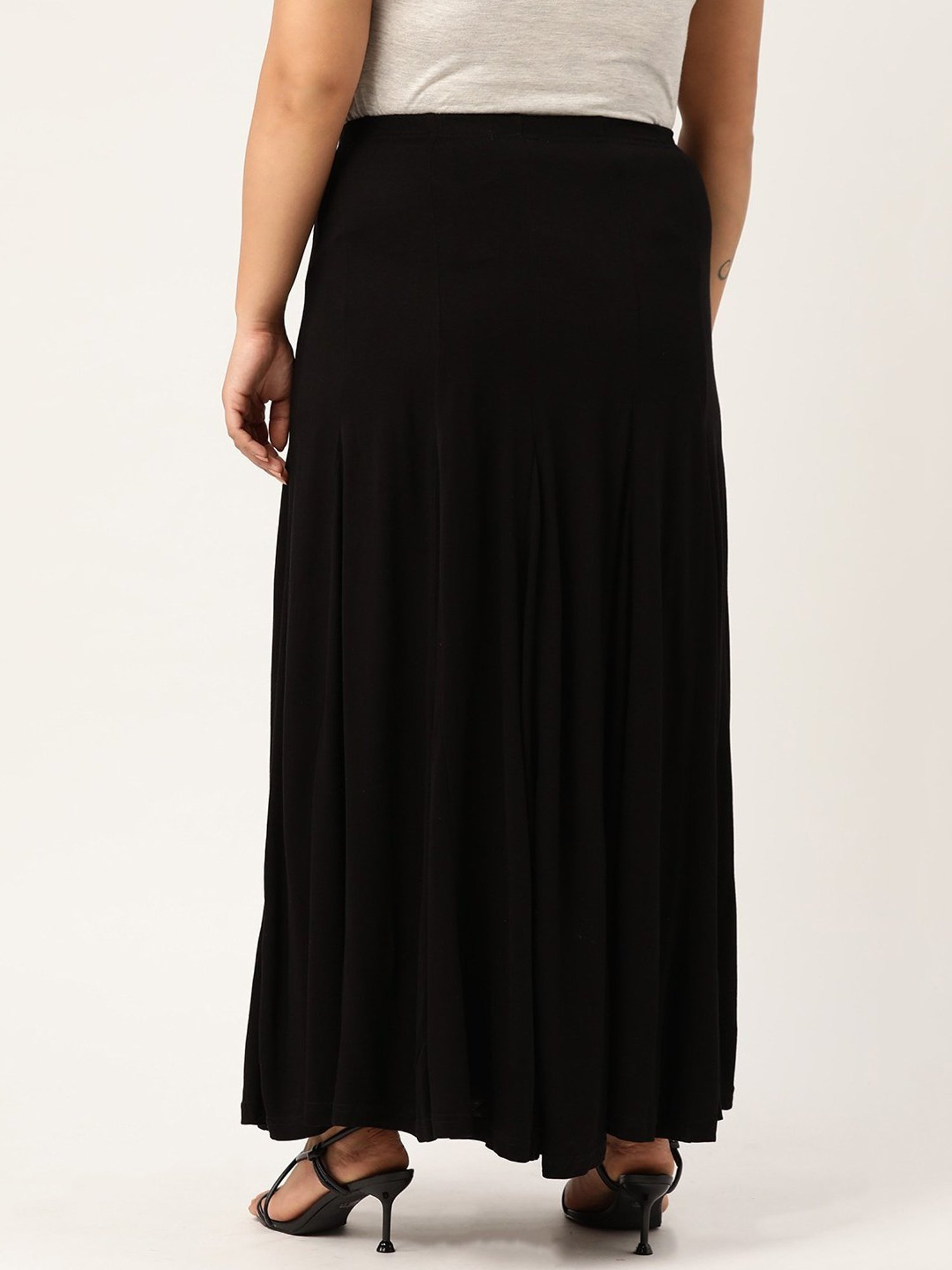 theRebelinme Black Maxi Skirt