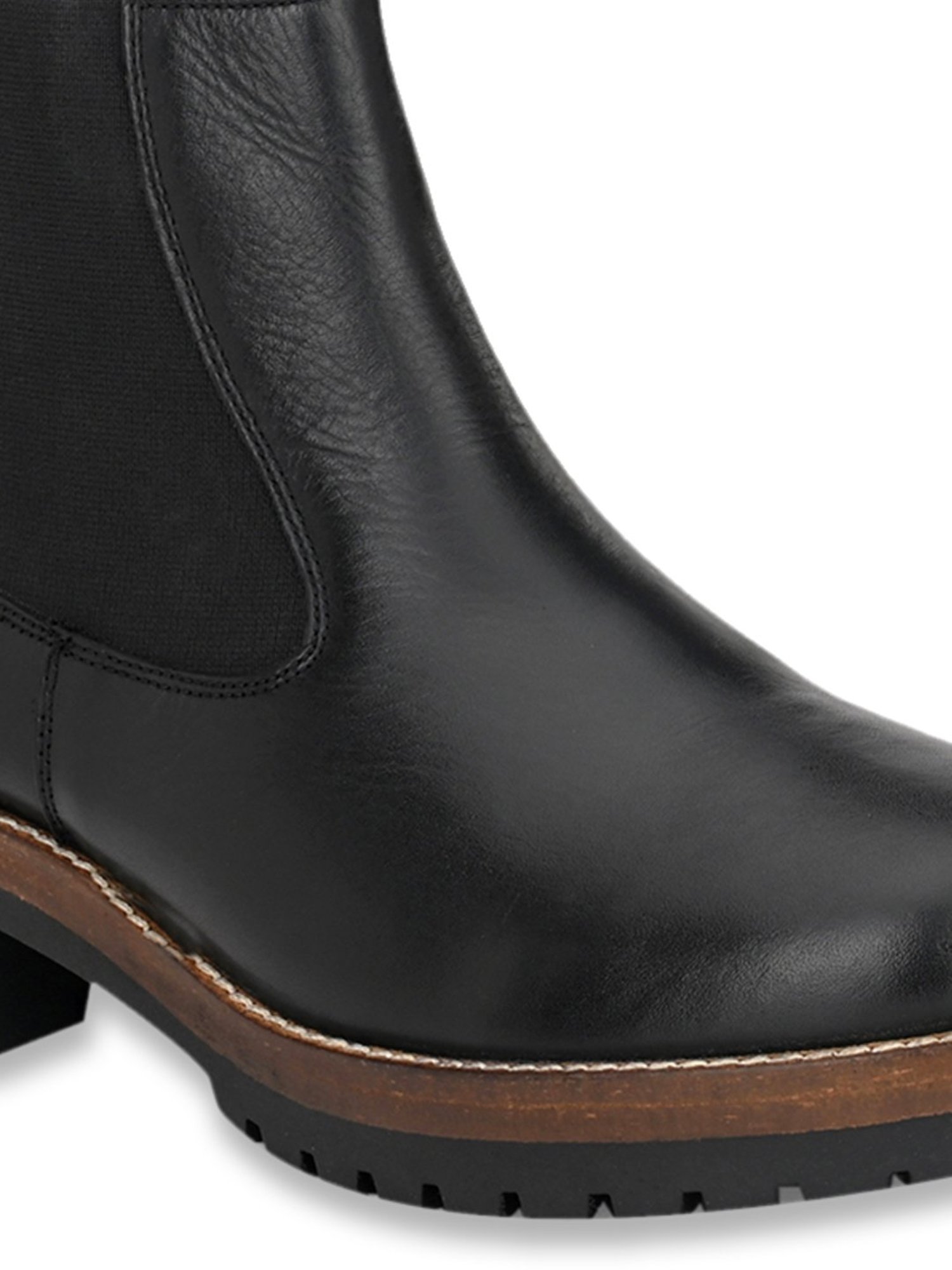 Delize Women's Black Chelsea Boots