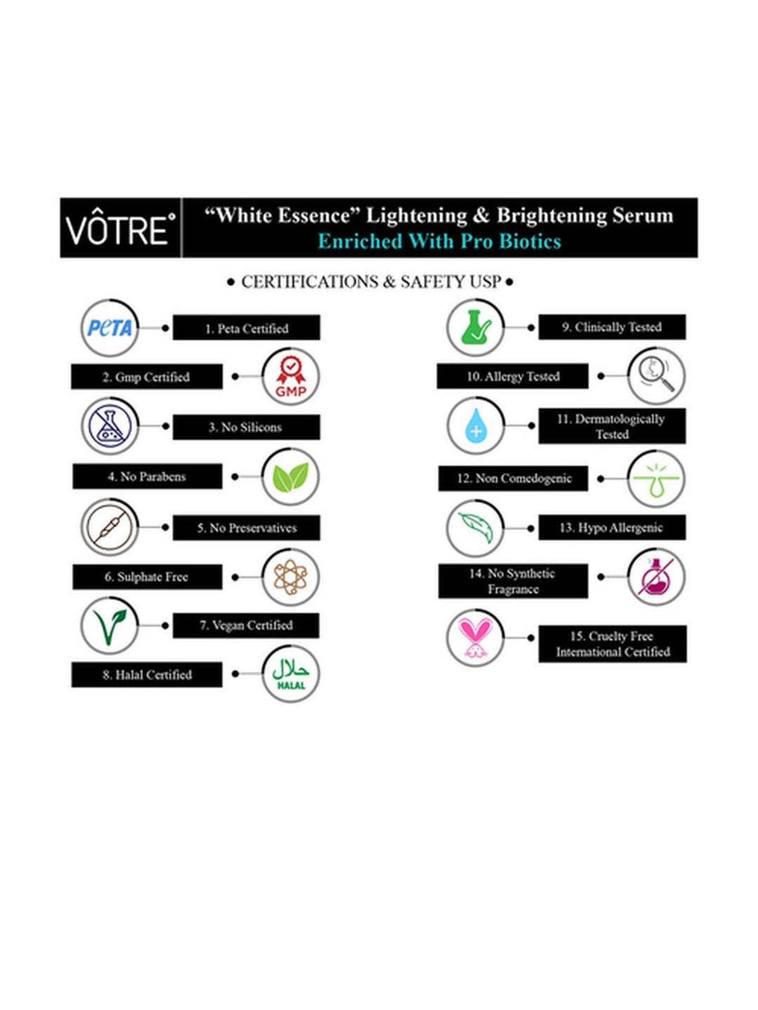 Votre Lightening & Brightening Serum - 25 ml