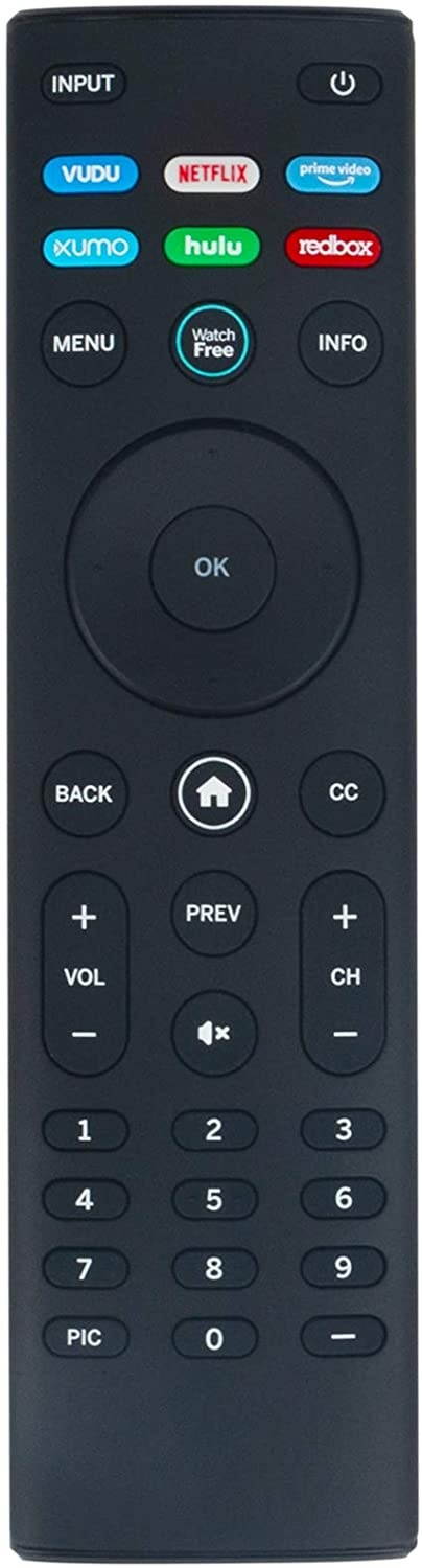 XRT140 Remote Replace for Vizio TV V585-H11 V405-H19 V705-H13 V655-H19 V505-H19 OLED55-H1 OLED65-H1 V705-H3 V405-H9 V505-H9 V655-H4 V585X-H1 w/Vudu Netflix PrimeVedio Xumo Hulu Redbox Watchfree Keys