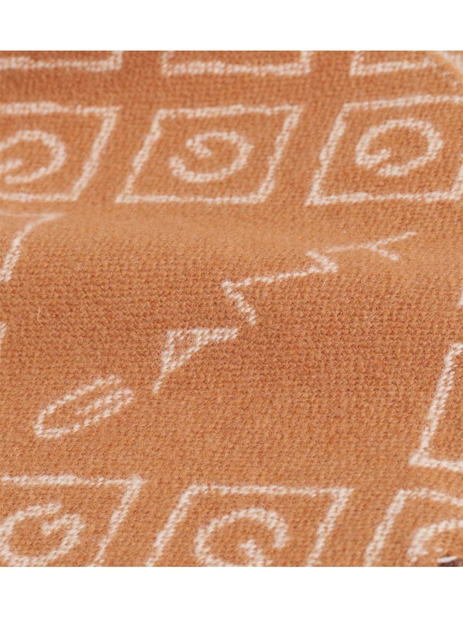 Gant Brown Logo Scarf