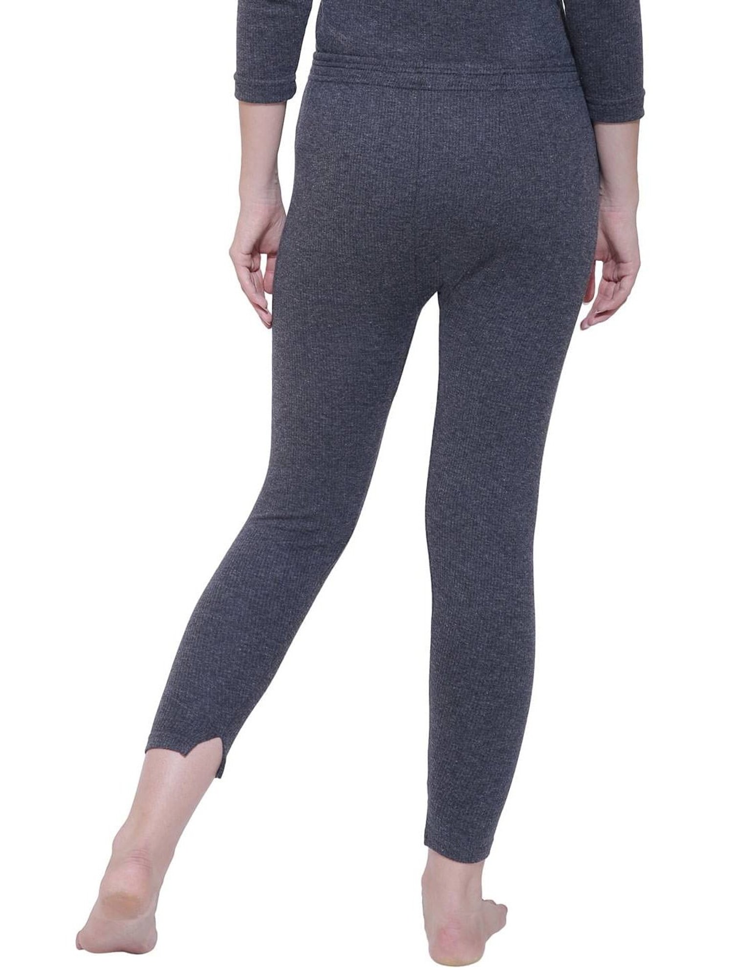 Dyca Grey Cotton Thermal Pants