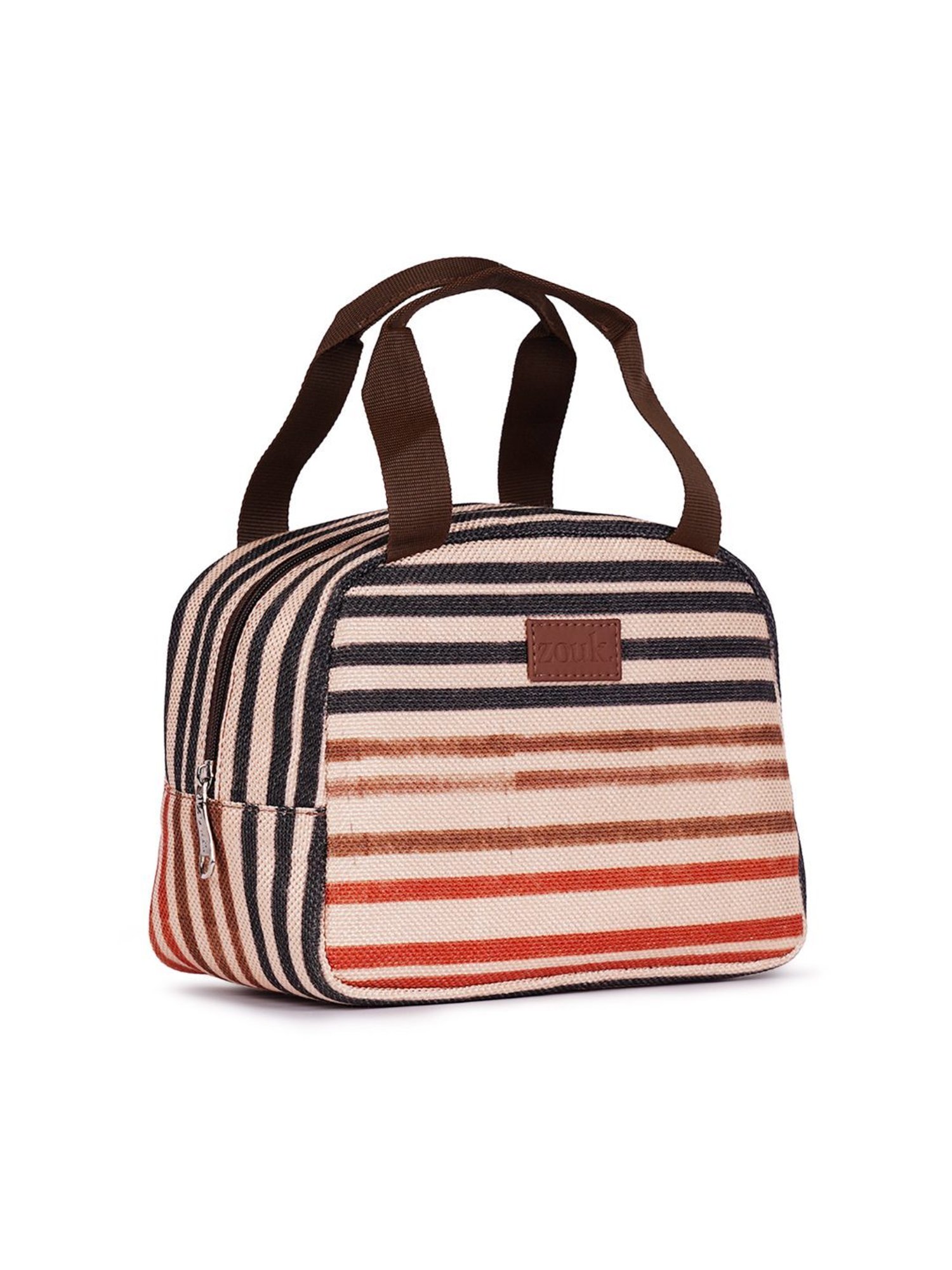 ZOUK Multicolor Striped Lunch Bag
