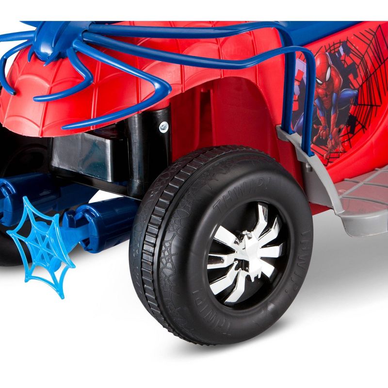 Spider-Man 6V Quad Powered Ride-On - Red