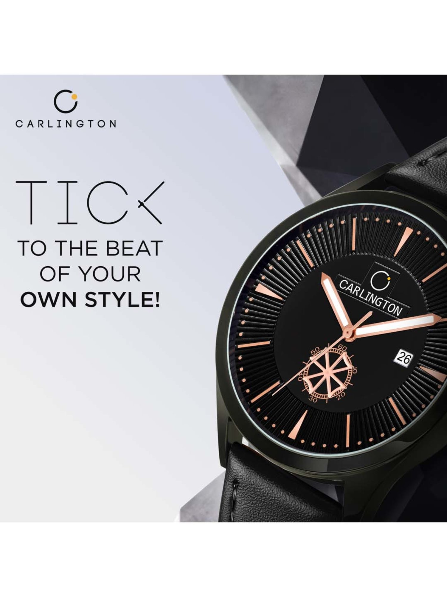 CARLINGTON CT 1020 Analog Watch for Men