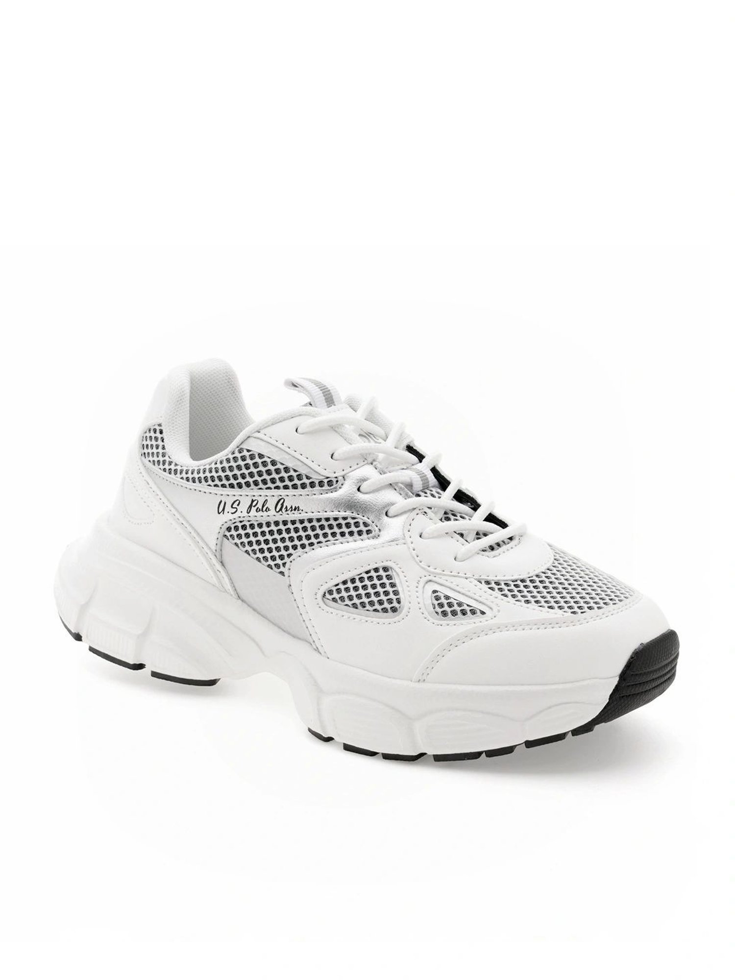 U.S. Polo Assn. Women's White Sneakers