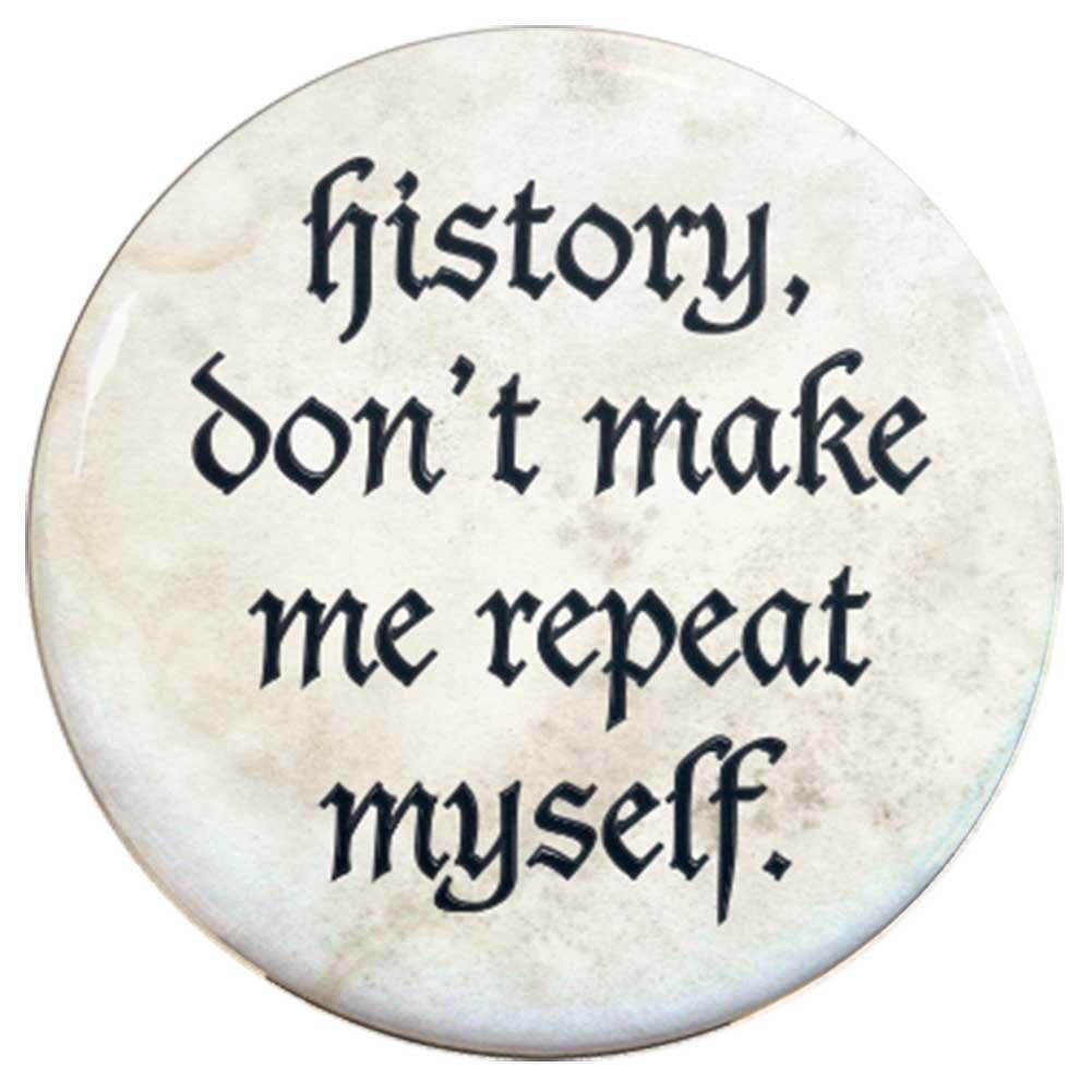 Buttonsmith Teacher Social Studies Tinker Top Set to use with Tinker Reel badge reel - Made in USA