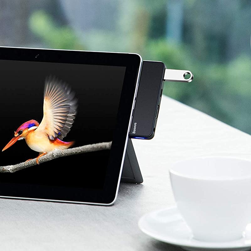 Microsoft Surface Go Docking Station, USB C HDMI Adapter for Surface Go, Surface Go USB C Hub Docking Station with 4K HDMI, USB 3.0 Port, USB-C Power Delivery, 3.5mm Audio/Headphone Jack