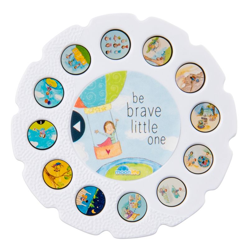 Moonlite - Be Brave Little One Story Reel for Moonlite Storybook Projector, for Ages 1 and Up
