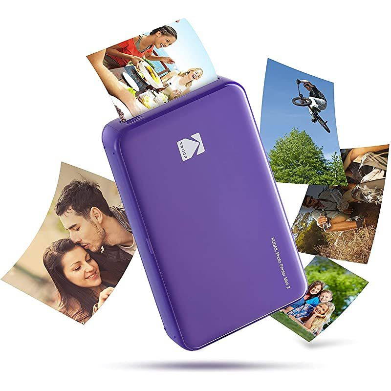 All-New Mini 3 Square Instagram Size Bluetooth Portable Photo Printer with 4PASS Technology - White