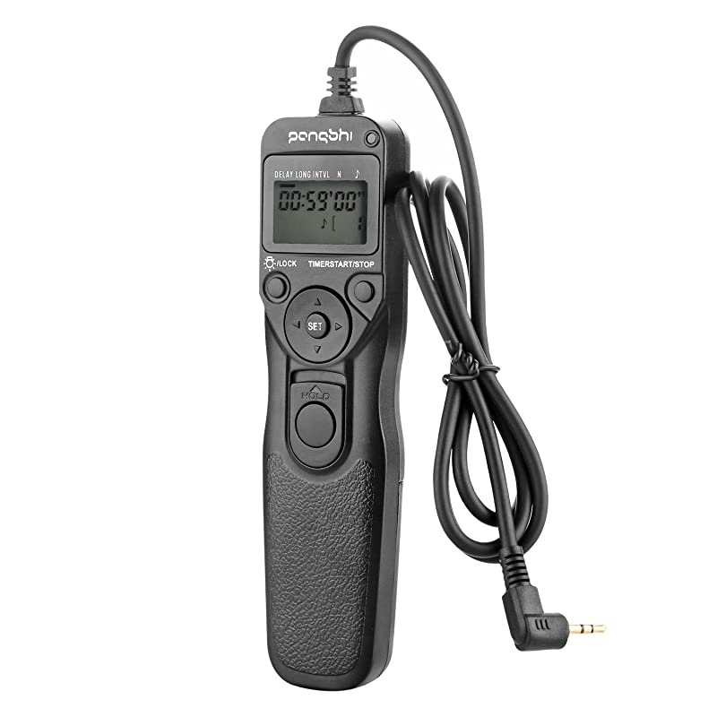 Shutter Release for Canon  RS60E3 LCD Wired Timer Remote Control for Canon T5i T4i T2i T1i XT XTi XS XSi 60D G16 G15 G12 G11 G1X 70D 60Da 60D T6s T6i T3i T3 760D 100D 550D 1100D DSLR Camera