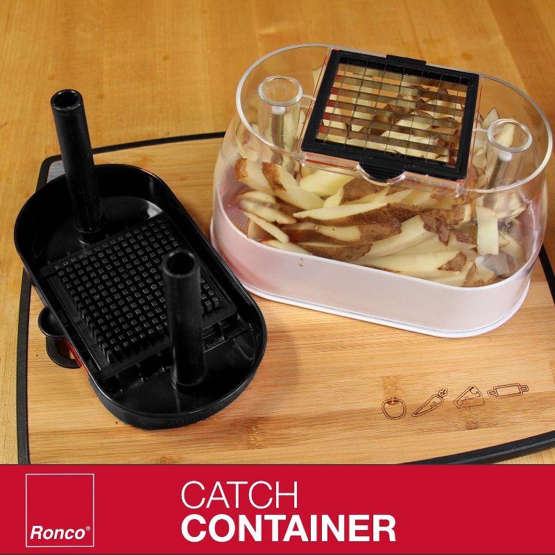 Ronco Veg-O-Matic Deluxe, Fruit and Vegetable Chopper, Dishwasher Safe(BLACK)