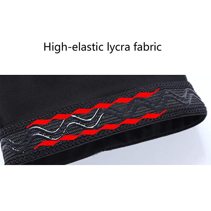 Hex Padded Arm Sleeve Compression Padded Elbow Arm Sleeve with Elbow Pad for Football Volleyball Baseball Protection 1 Pair Black Size L