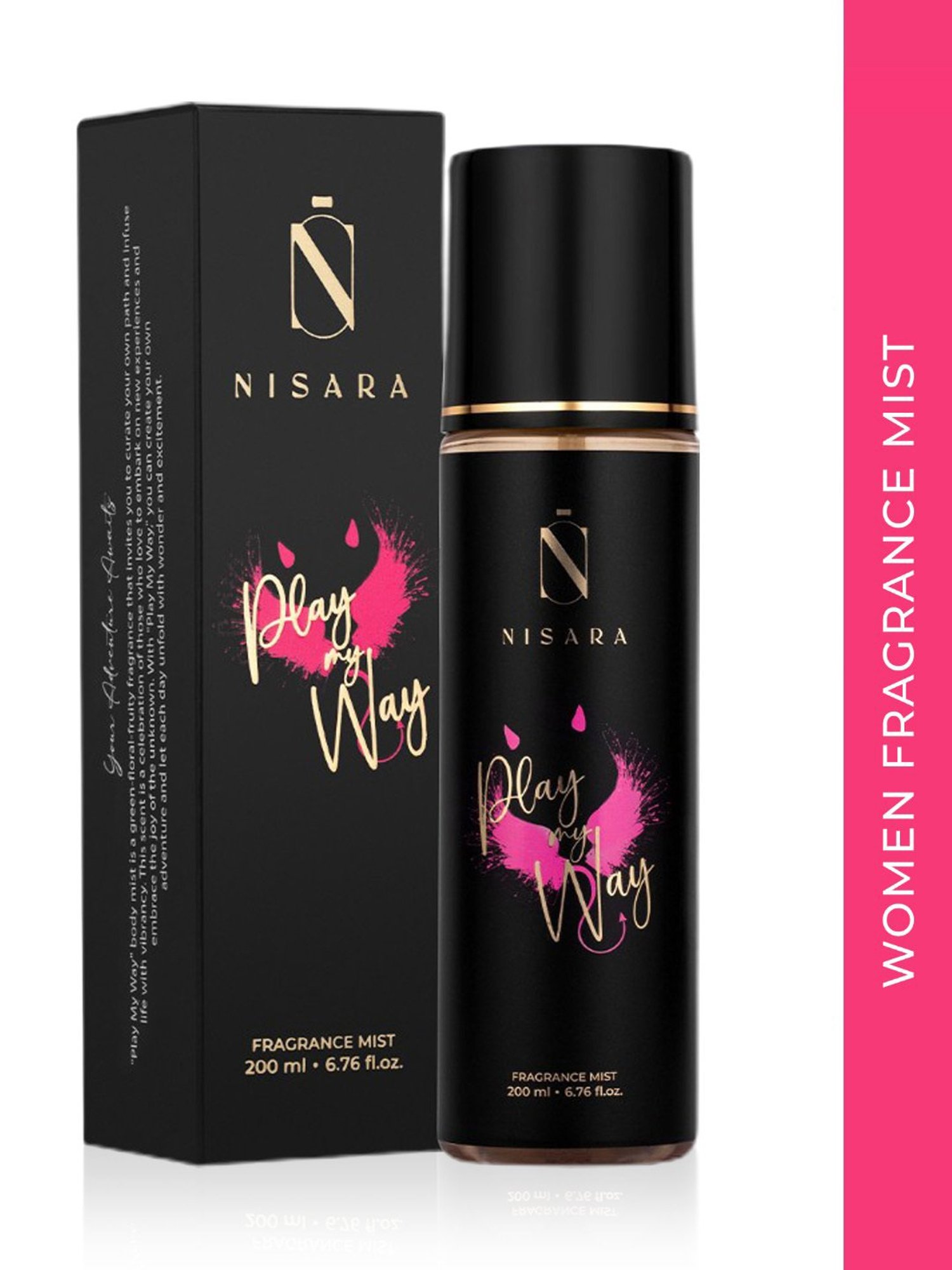 NISARA Play My Way Body Mist for Women&iquest;- 200 ml