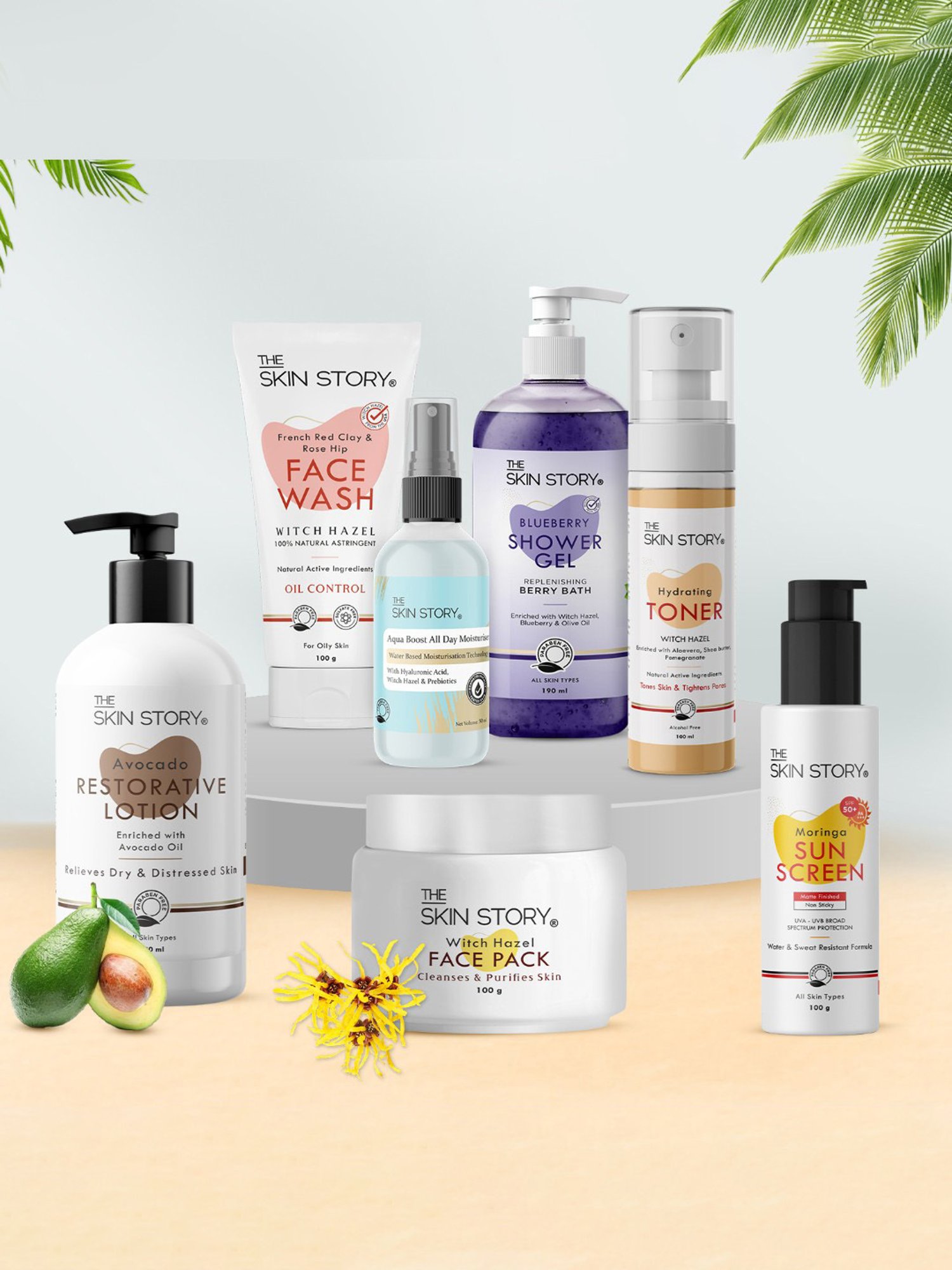 The Skin Story Hyaluronic Acid Aqua Boost All Day Moisturiser - 50 ml