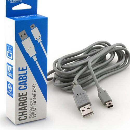 KMD - 10FT USB Charge Cable for  Wii U