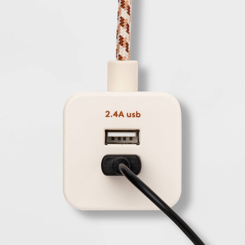 heyday™ 6-Outlet Surge Protector with 6' Extension Cord- Stone White