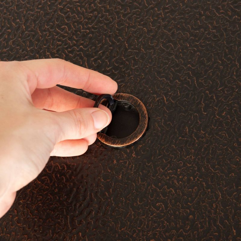 Finn Round Aluminum LPG Fire Pit - Fire Sense