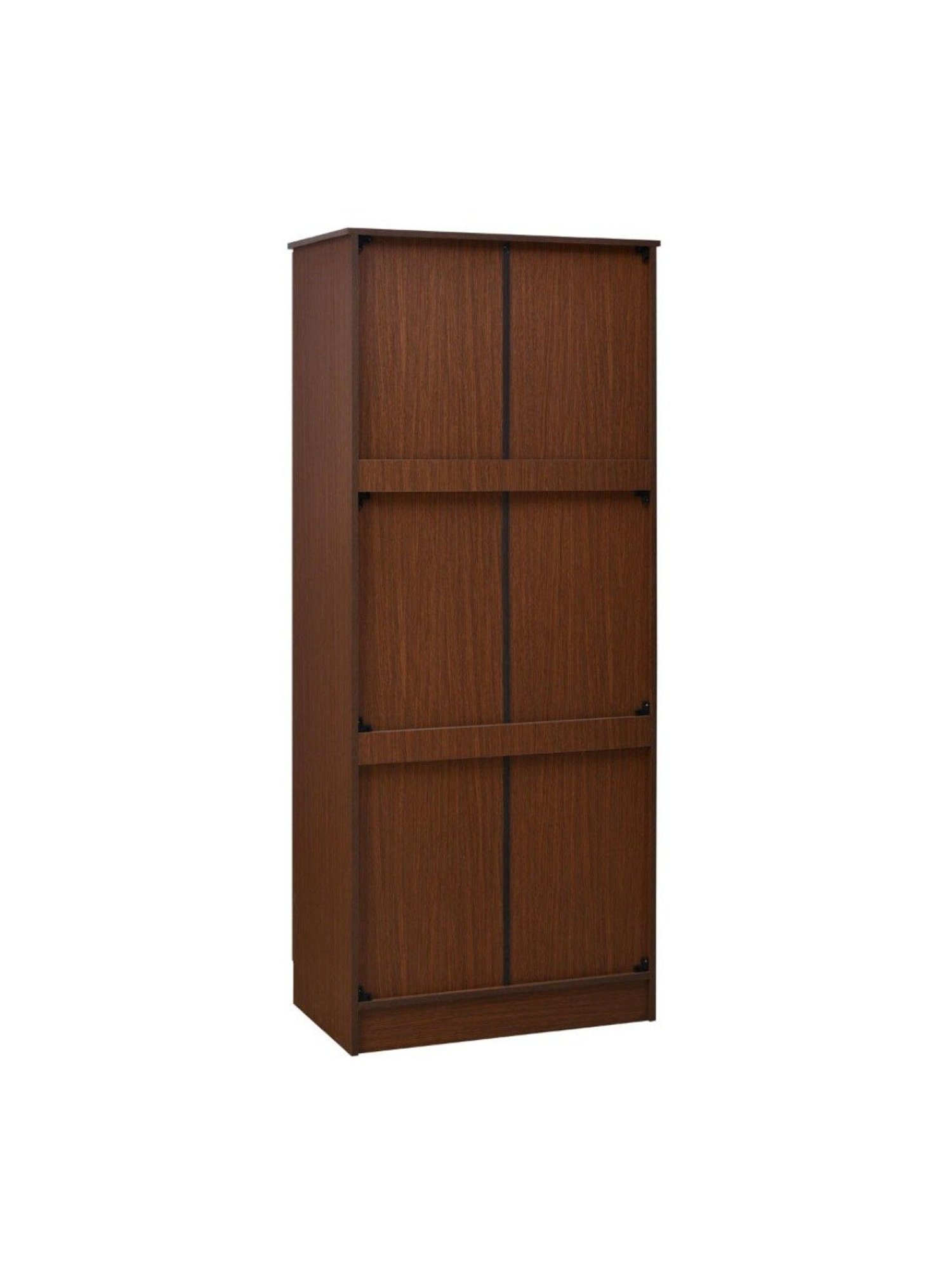Godrej Interio Ewa Brown Engineered Wood 4 Door Wardrobe