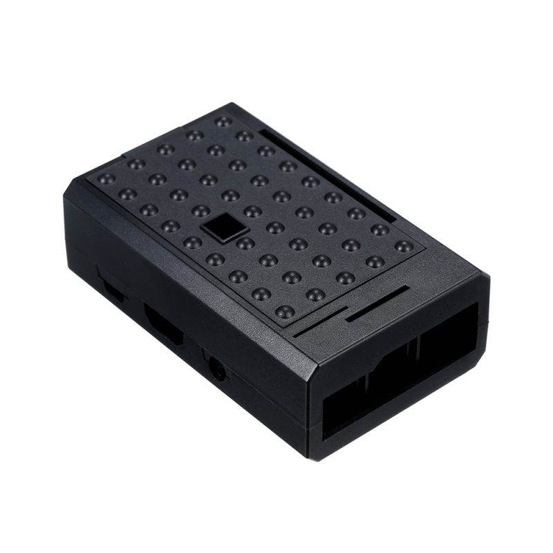 ABS Protective Case Shell Enclosure Cover Box Camera Frame for Raspberry Pi 3/2 Model B+ Plus Black