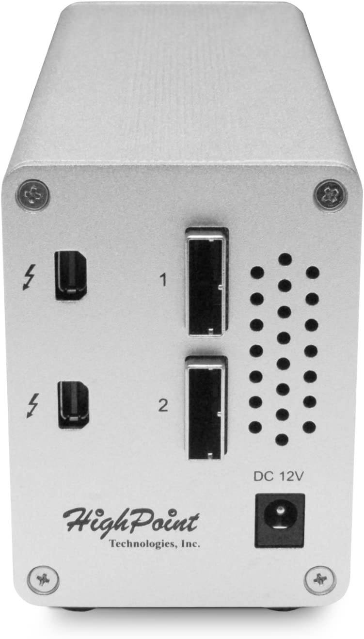 High Point Dual Thunderbolt SATA Adapter RocketStor 6328L