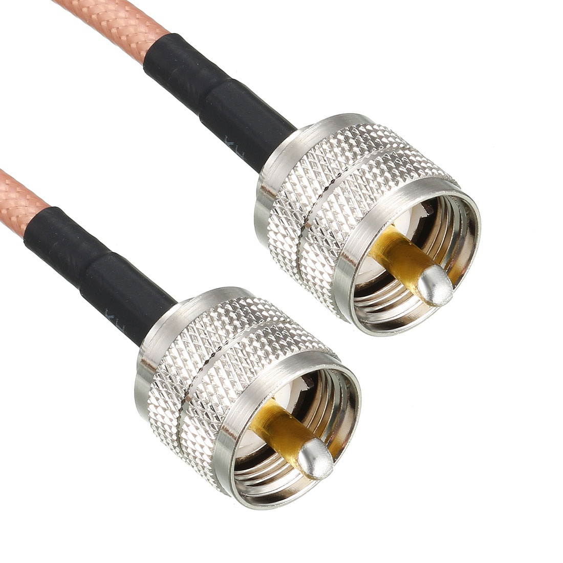 BJC RG-6 Coaxial Cable, 50 Foot, Black; Broadcast Quality Coax, Assembled in ...