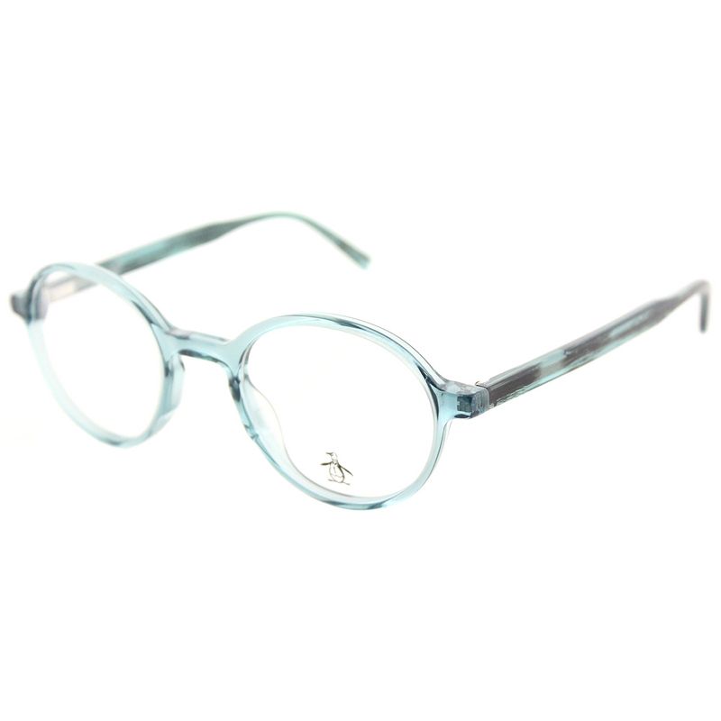 Original Penguin The Mungarutal DN Unisex Round Eyeglasses Faded Denim 45mm