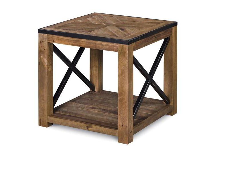 T2386-03 Penderton Wood Rectangular End Table - Magnussen Home Furnishings