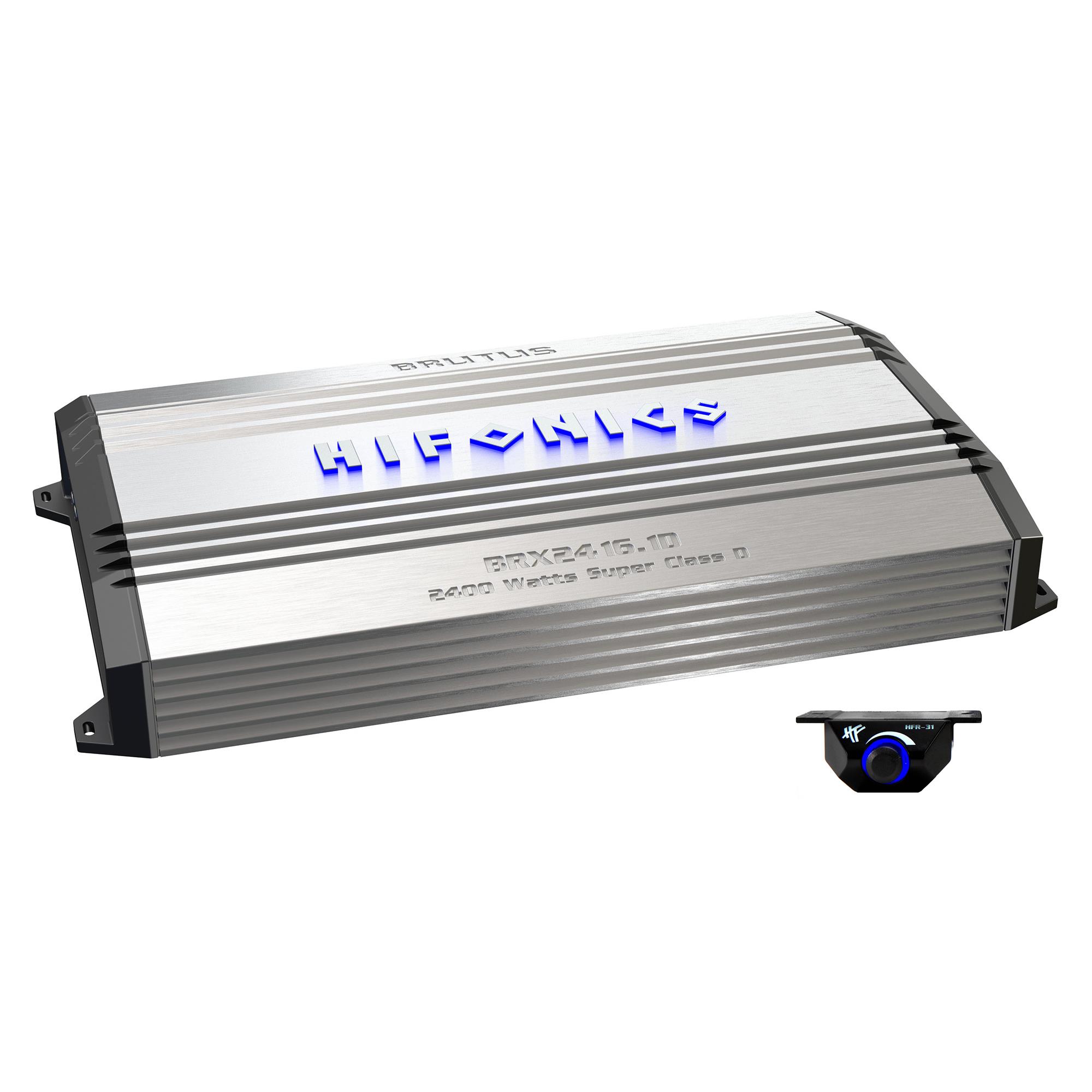 Hifonics Brutus BRX2416.1D 2400W Mono D Amplifier with Remote