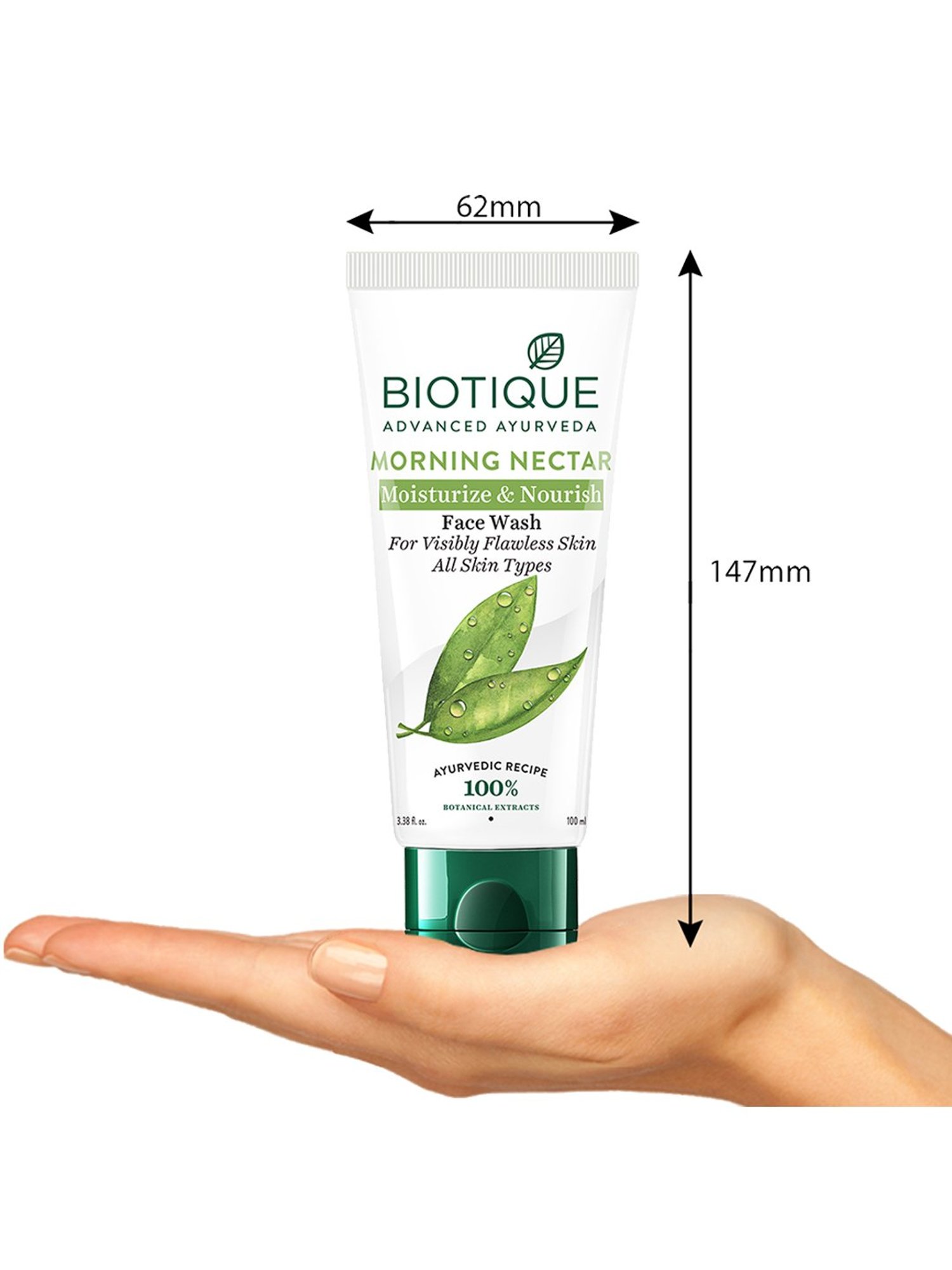 Biotique Morning Nectar Moisturizing & Nourish Face Wash - 100 ml