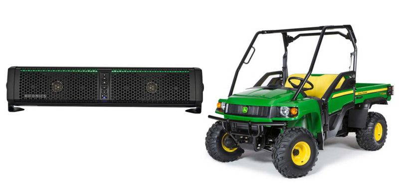 Hifonics 6-Speaker Powered Sound Bar+Bluetooth for John Deere Gator XUV/RSX