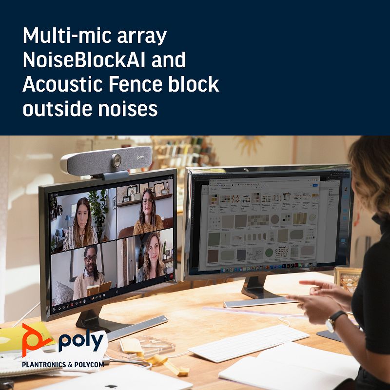 Logitech Conference Cam BCC950 Video Conference Webcam, HD 1080p Camera with Built-In Speakerphone