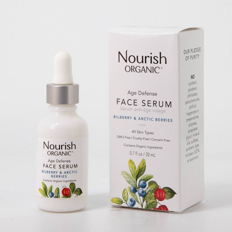 Nourish Organic Age Defense Serum - 1 fl oz