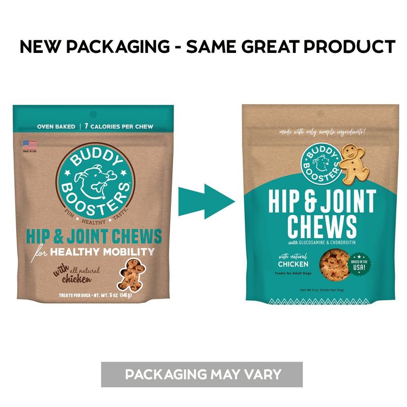 Buddy Biscuits Chicken Hip & Joint Chews Dog Treats - 5oz