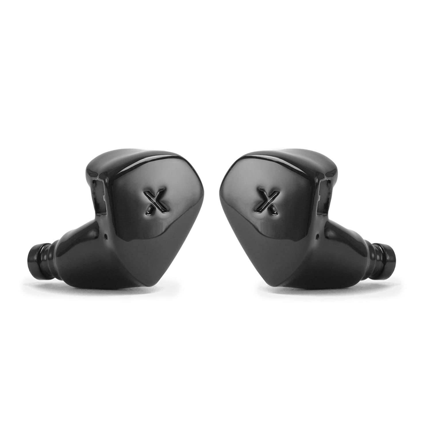 Massdrop x MEE Audio Planamic in-Ear Monitors - Planar Magnetic HiFi Headphones with Omnidirectional Microphone and Remote, Detachable Braided Cable, Over-Ear Style, Comply Silicon Ear Tips (Black)