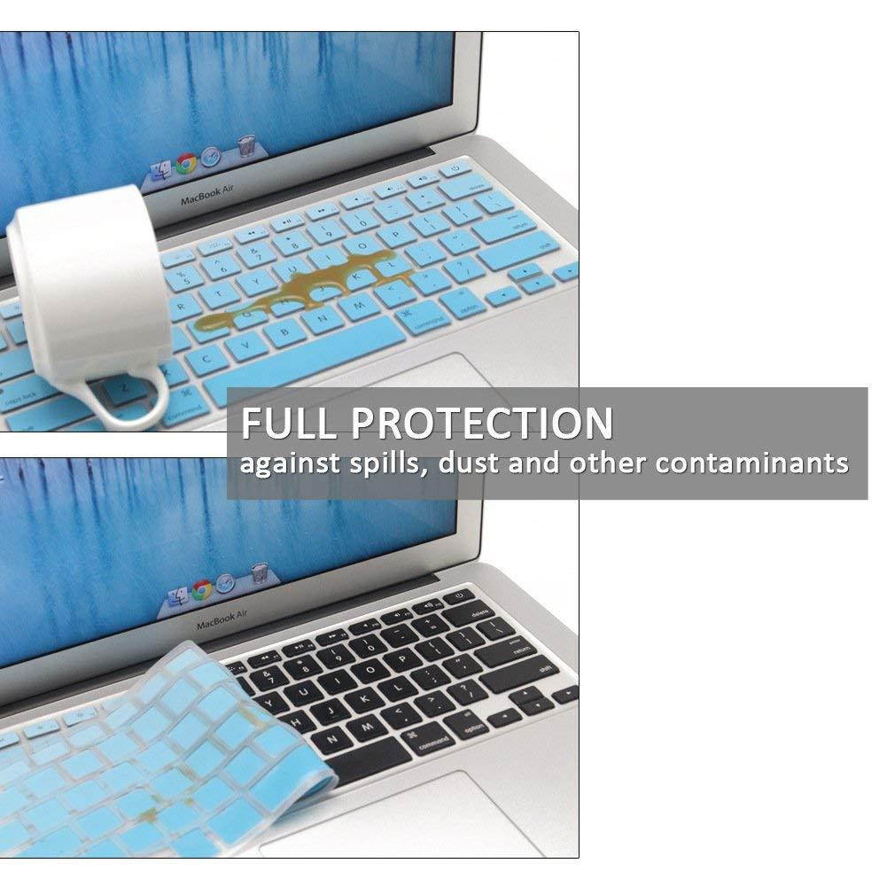 All-inside Aqua Ombre Keyboard Skin for MacBook Pro 13" 15" 17" (with or without Retina Display) / MacBoook Air 13"