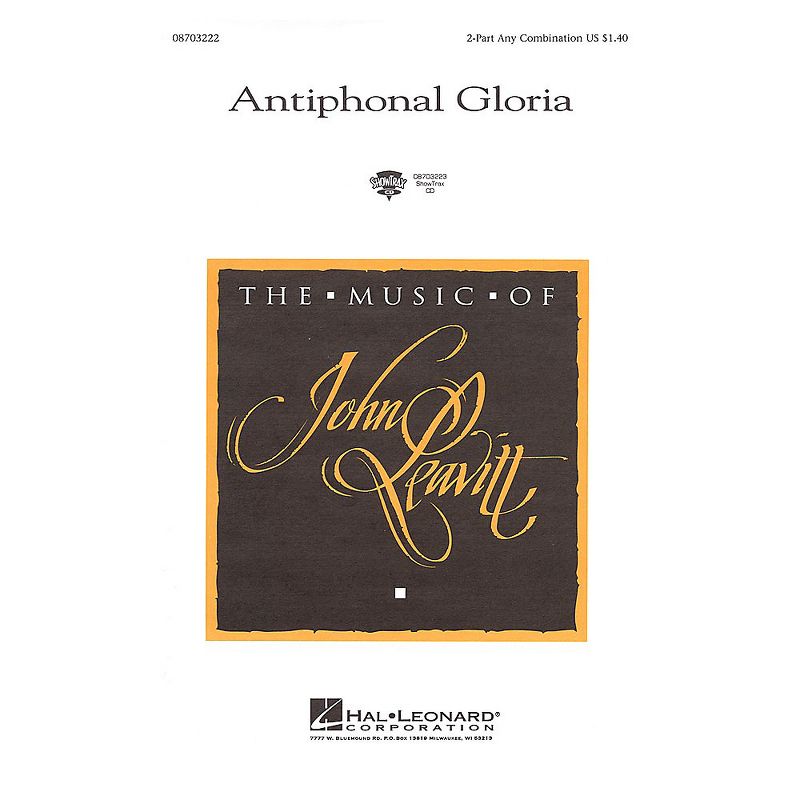 Hal Leonard Antiphonal Gloria 2-Part any combination