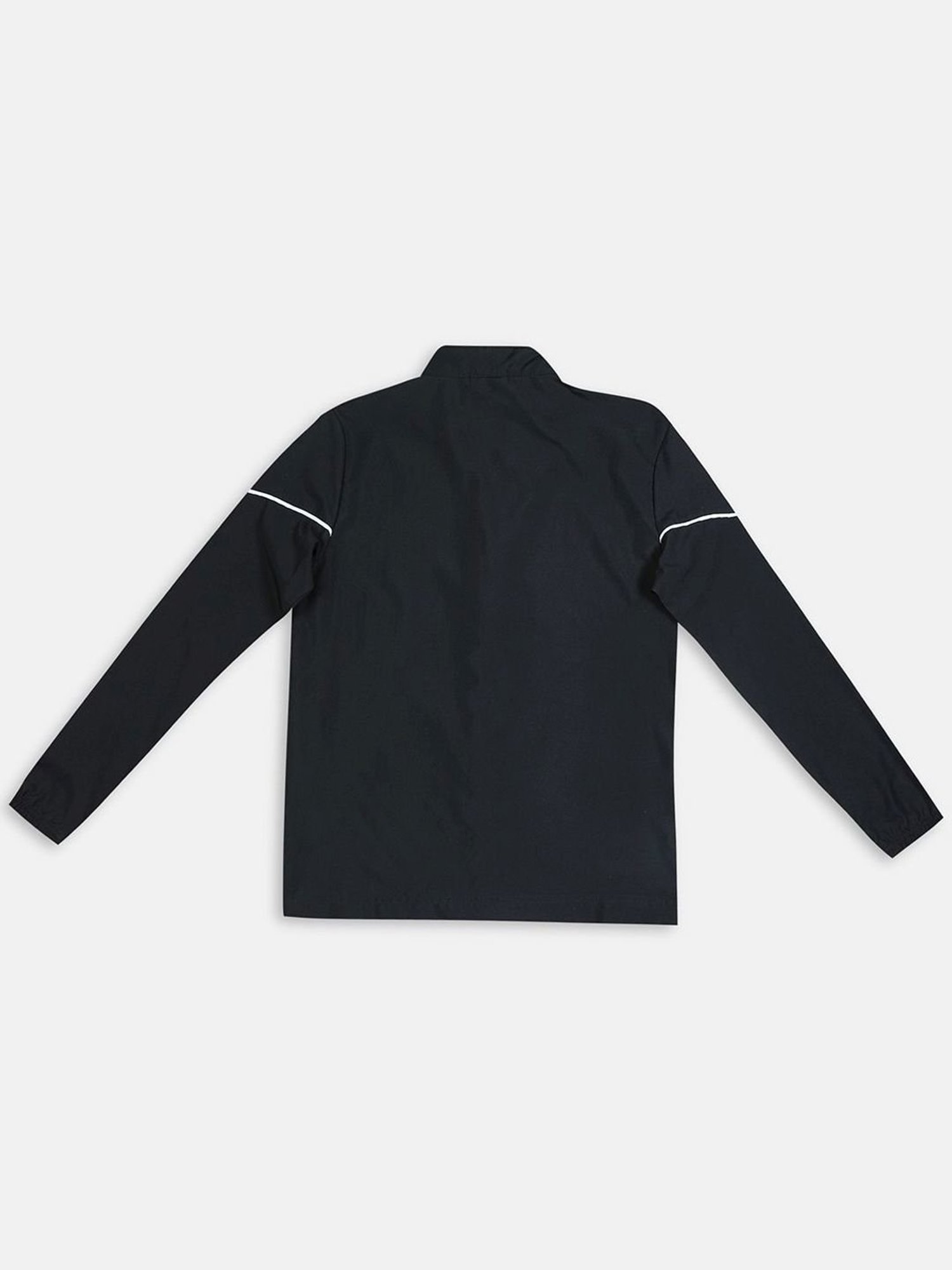 Puma Kids teamRISE Jr Black Logo Full Sleeves Jacket