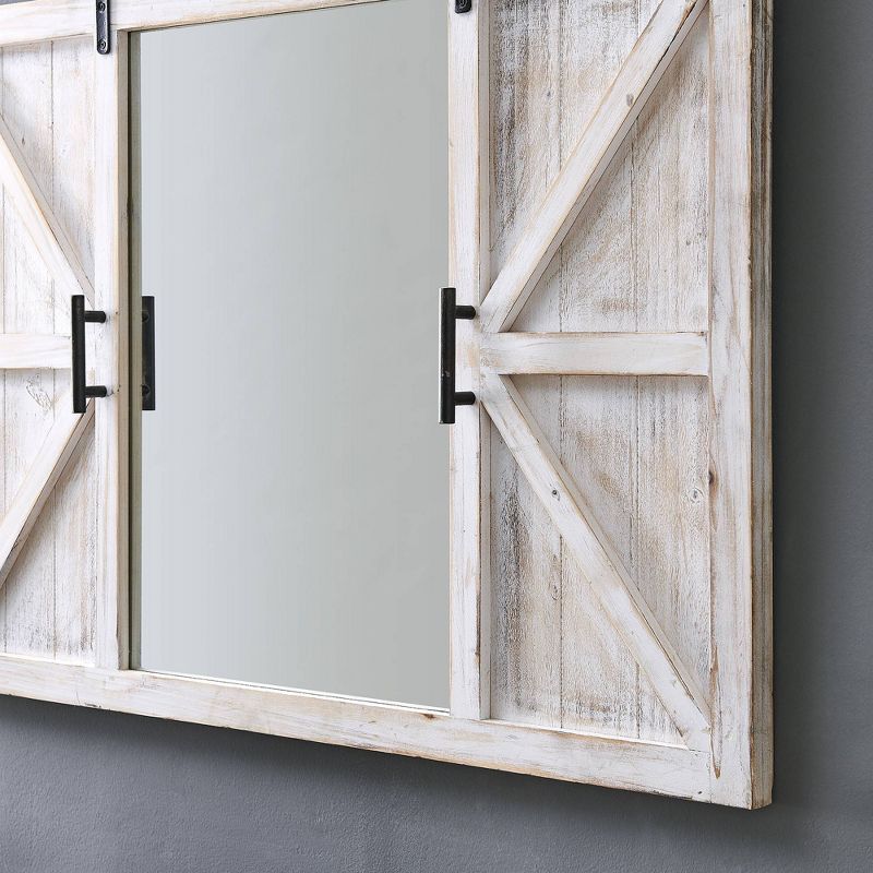 Hayloft Farmhouse Barn Door Mirror - FirsTime