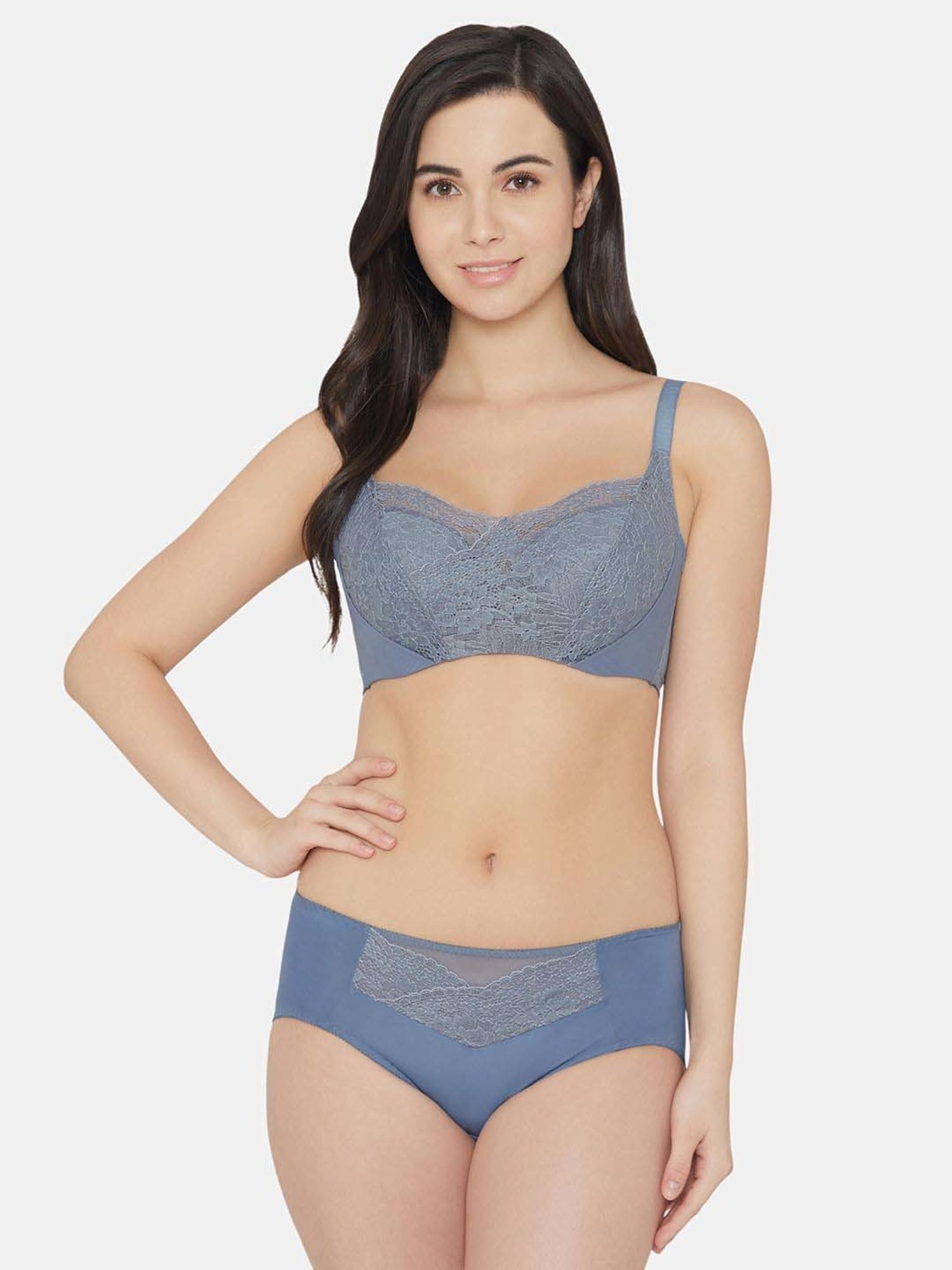Wacoal Grey Lace Work Everyday Bra