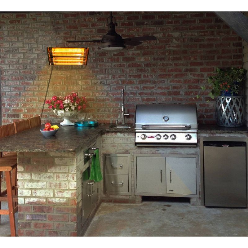 Premium Patio Heater Hammered Bronze - Dyna-Glo