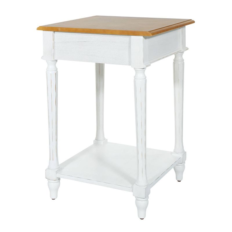 Medford End Table Distressed White - OSP Home Furnishings