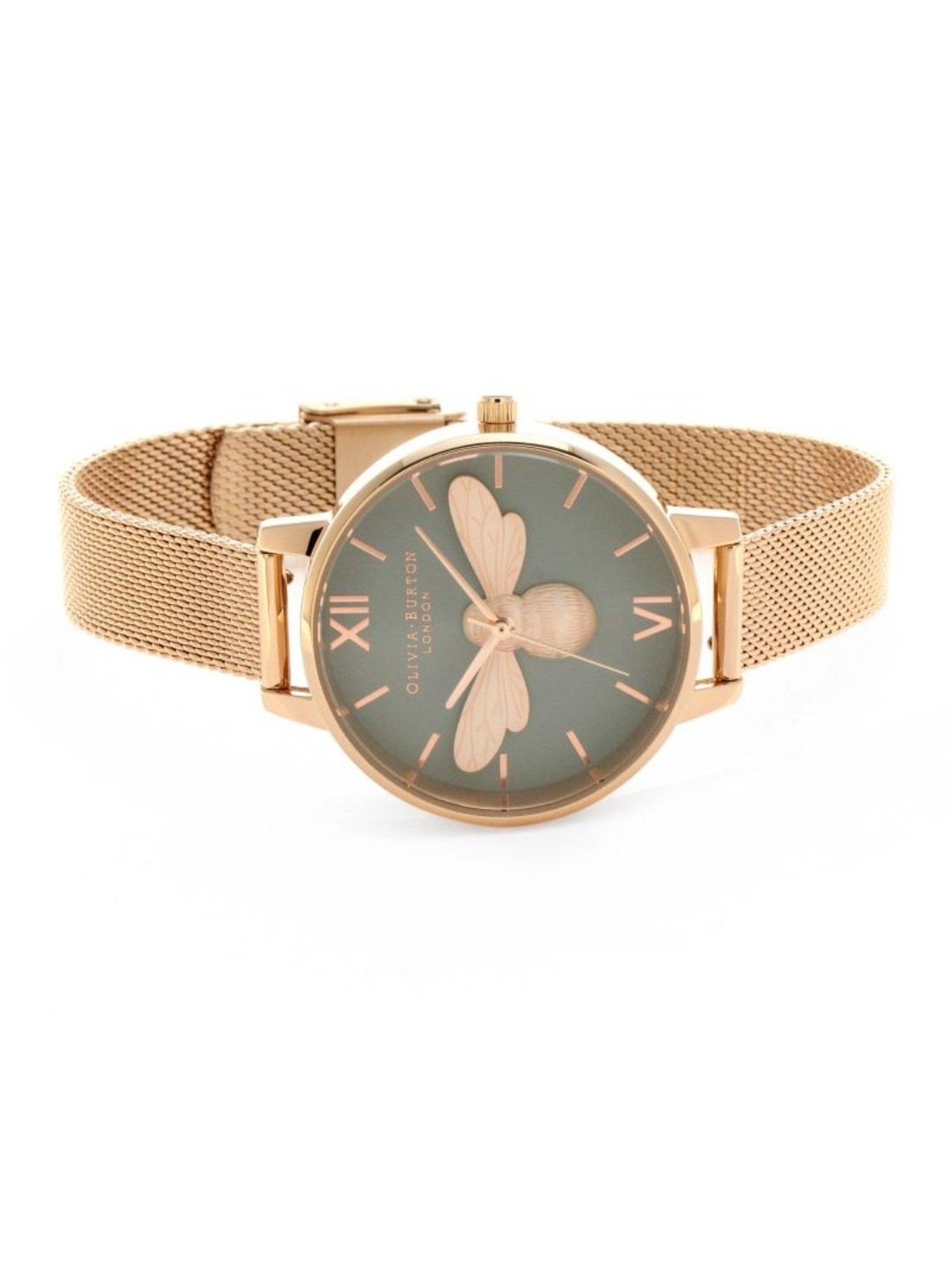 Olivia Burton OB16FB10 Lucky Bee Analog Watch for Women