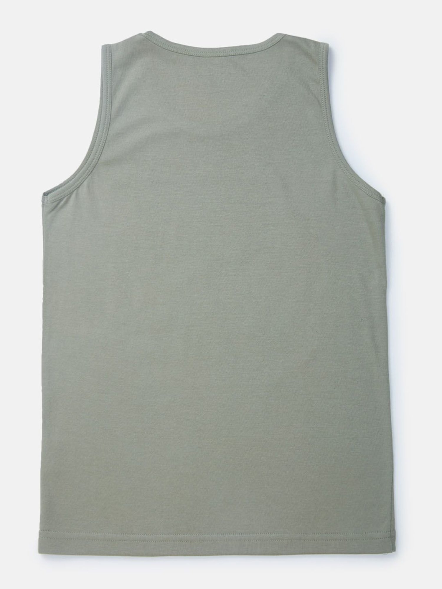 Palm Tree Kids Sage Green Printed Vest