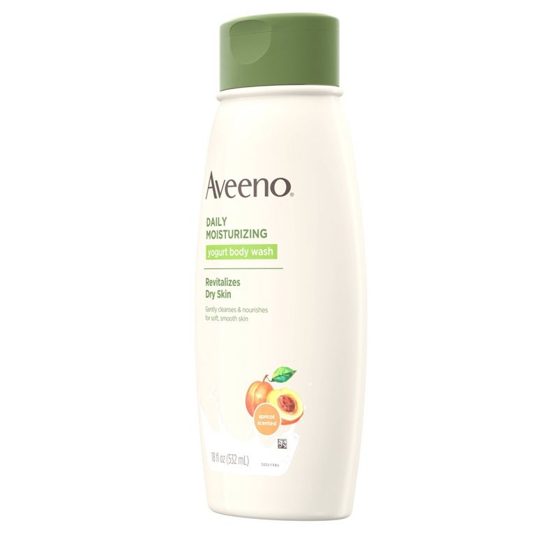 Aveeno Daily Moisturizing Yogurt Body Wash with Apricot- 18 fl oz