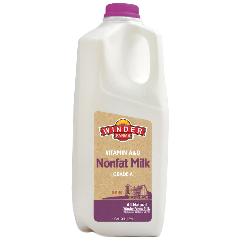 Winder Farms Skim Milk - 0.5gal