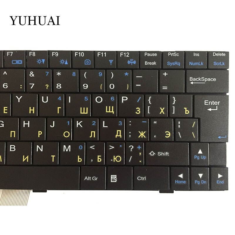 New Russian Keyboard For Clevo M720 M710 M710L M720S M720T M728T M728 M729T RU Black MP-09C36SU-430 laptop keyboard