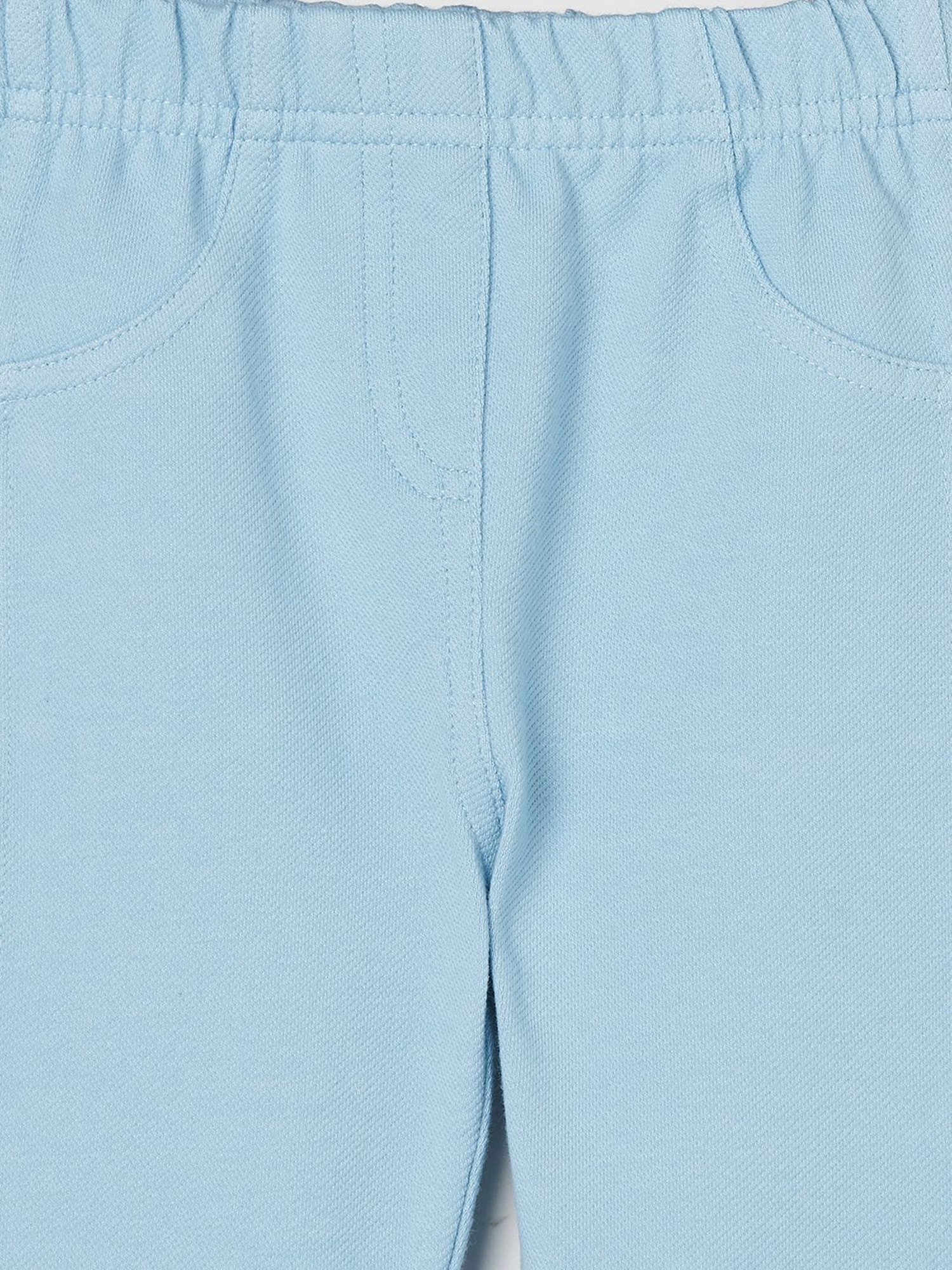 Juniors by Lifestyle Girls Blue Cotton Regular Fit Jeggings