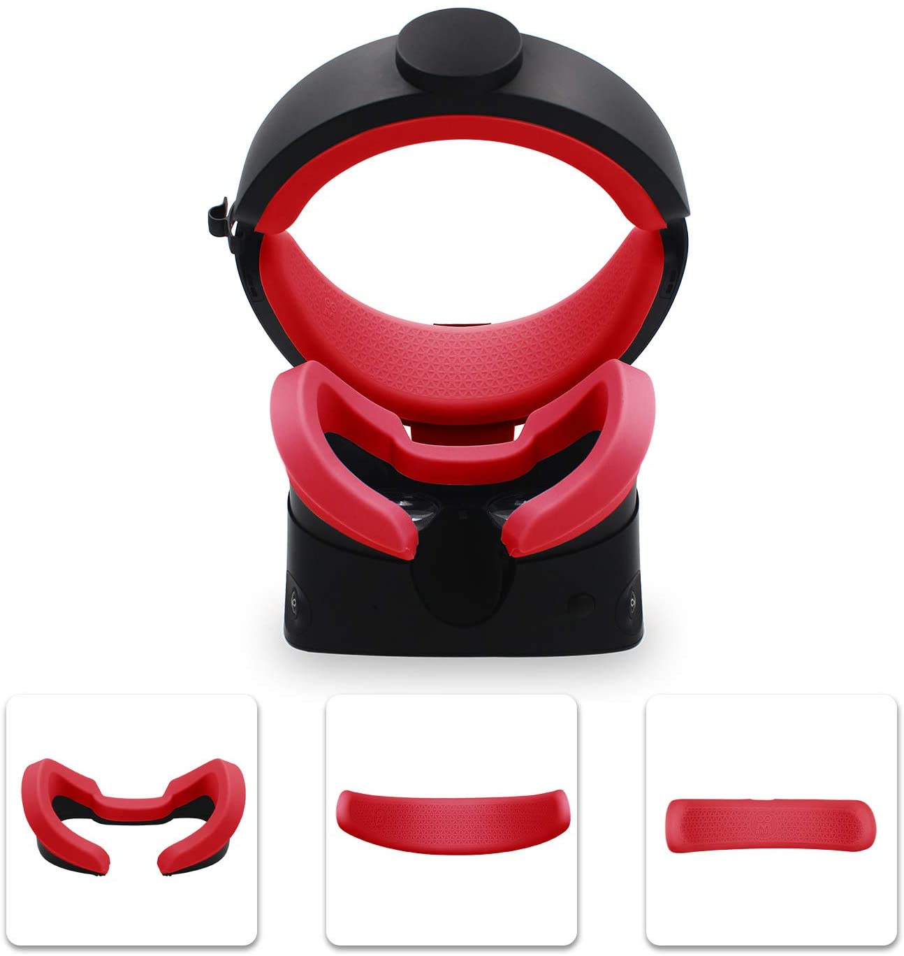 2 Pairs Oculus Quest 2 Elite Washable Silicone Handle Protective Cover